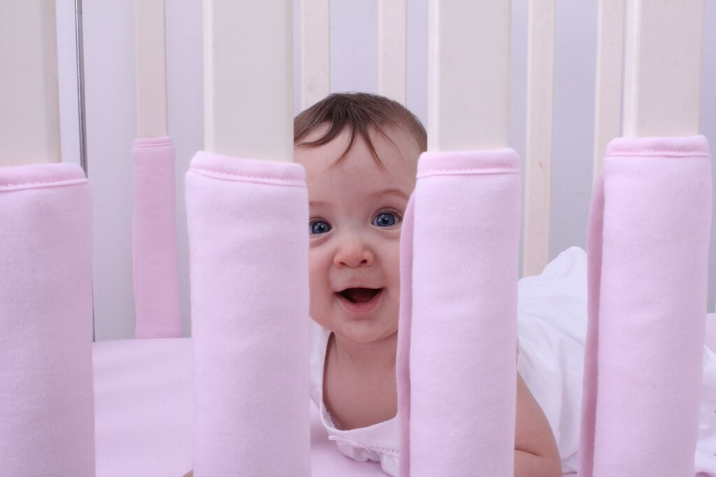 Individual cot bar on sale bumpers