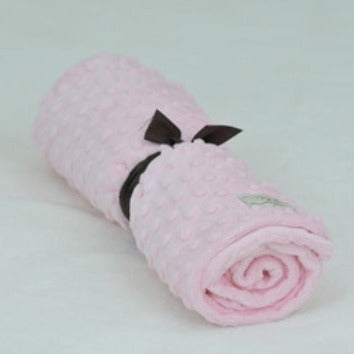 Minky Dot Blanket Collection