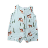 Sleeveless Shortie Romper