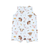 Sleevleess Shortie Romper