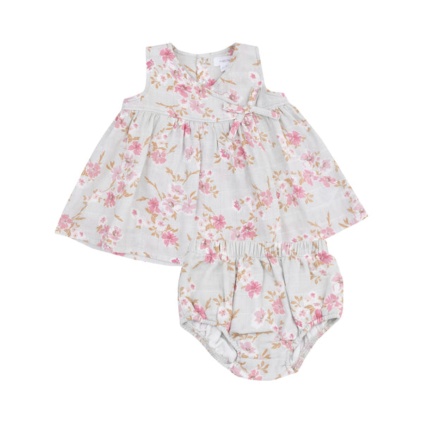 Muslin Kimono Dress & Bloomer