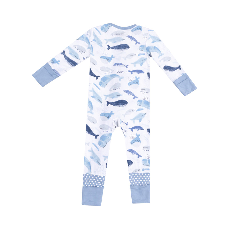 Nautical & Ocean Friends - Zipper Rompers
