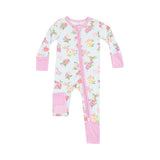 Pretty Garden - Zipper Rompers