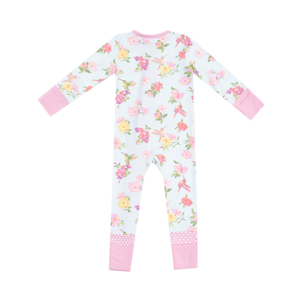 Pretty Garden - Zipper Rompers