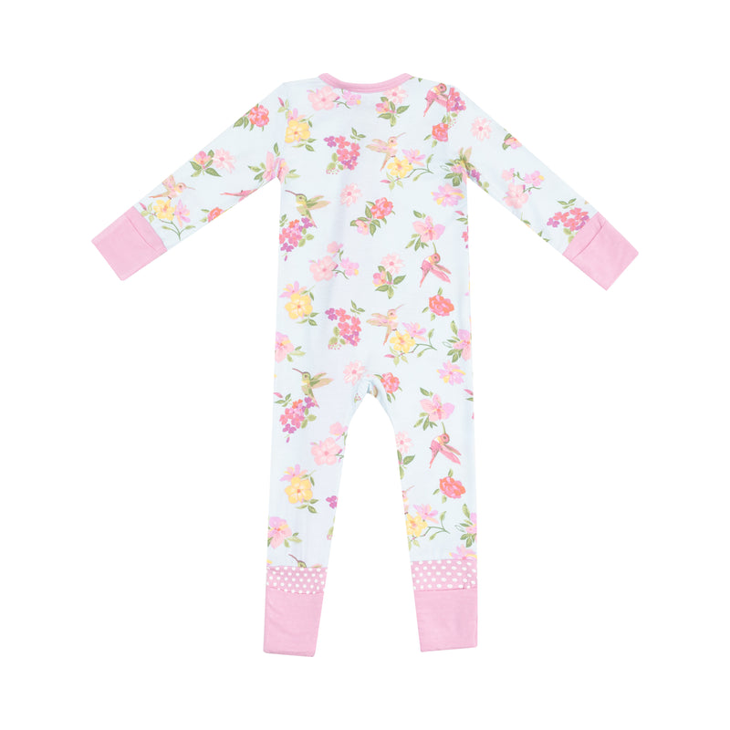 Pretty Garden - Zipper Rompers