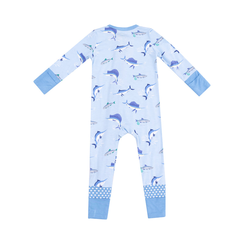 Nautical & Ocean Friends - Zipper Rompers