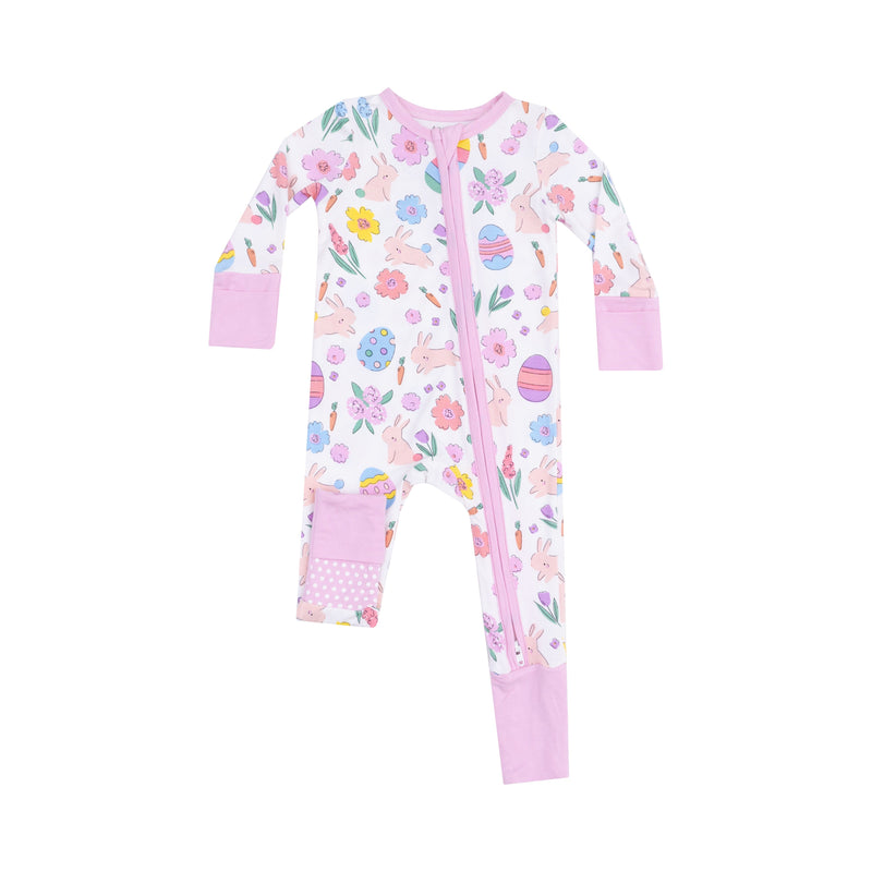 Easter Bunnies - 2 Way Zipper Rompers