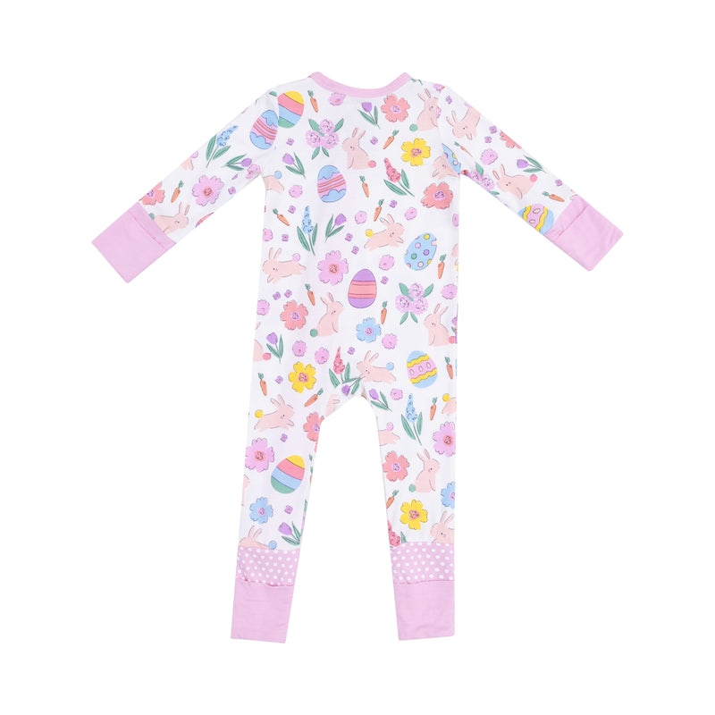 Easter Bunnies - 2 Way Zipper Rompers