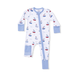 Nautical & Ocean Friends - Zipper Rompers