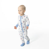 Nautical & Ocean Friends - Zipper Rompers