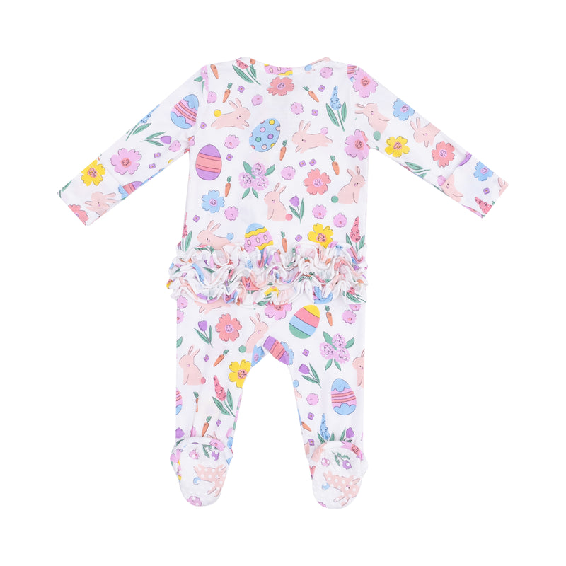Easter Bunnies - Zipper Footie