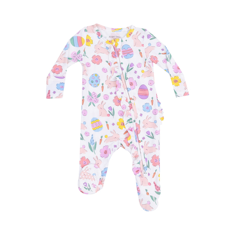 Easter Bunnies - Zipper Footie