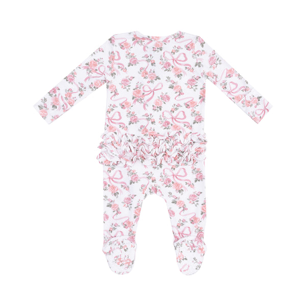 Bows & Ballet - Zipper Footies