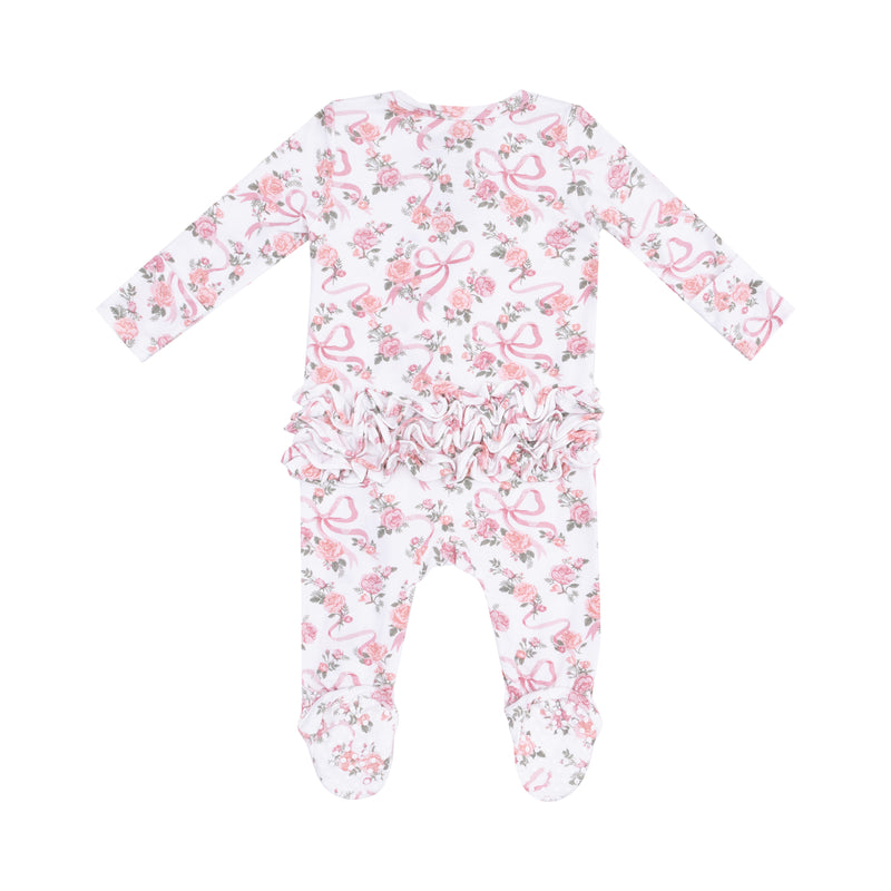 Bows & Ballet - Zipper Footies