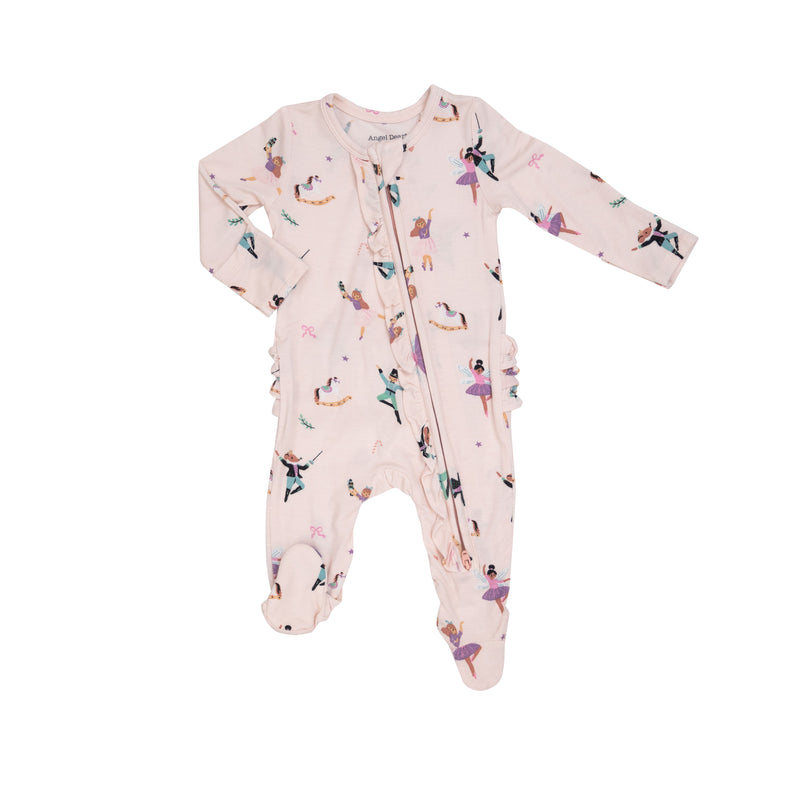 Zipper Footie - Holiday