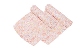 Bamboo Muslin Swaddle Blanket - Florals