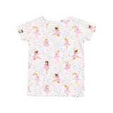 Bows & Ballet - Short Sleeve Loungewear Set