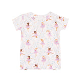Bows & Ballet - Short Sleeve Loungewear Set