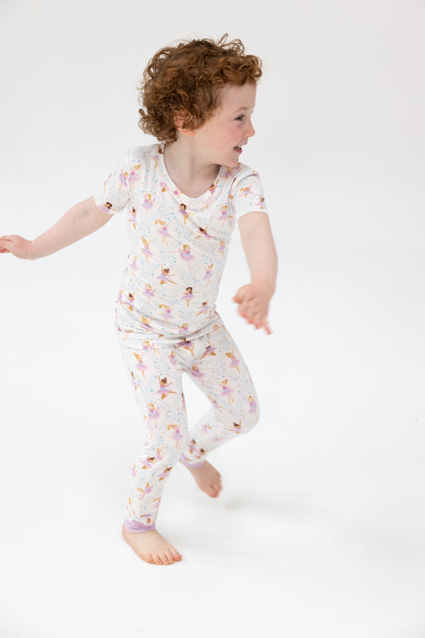 Bows & Ballet - Short Sleeve Loungewear Set