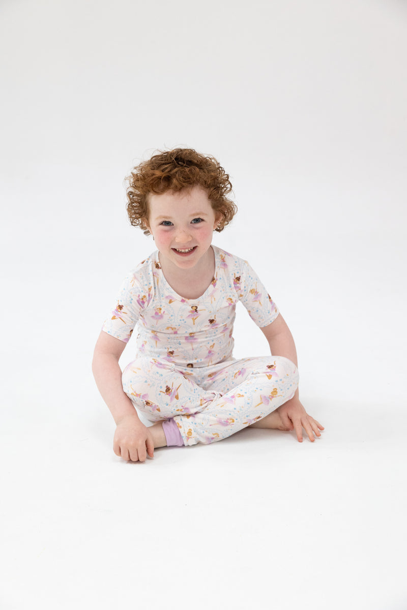 Bows & Ballet - Short Sleeve Loungewear Set