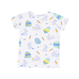 Short Sleeve Loungewear Set - Easter Bunnies
