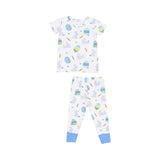 Short Sleeve Loungewear Set - Easter Bunnies