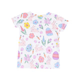 Short Sleeve Loungewear Set - Easter Bunnies