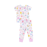 Short Sleeve Loungewear Set - Easter Bunnies