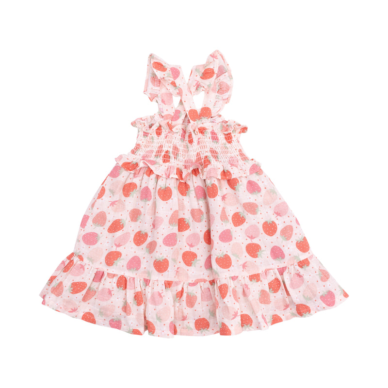 Kids Smocked Ruffle Sundress