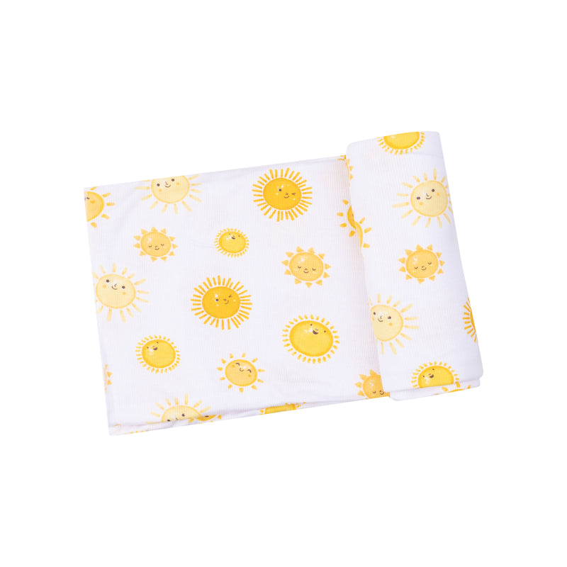 Bamboo Jersey Swaddle Blankets - Prints