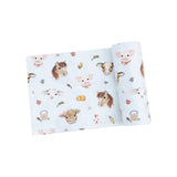 Bamboo Jersey Swaddle Blankets - Prints