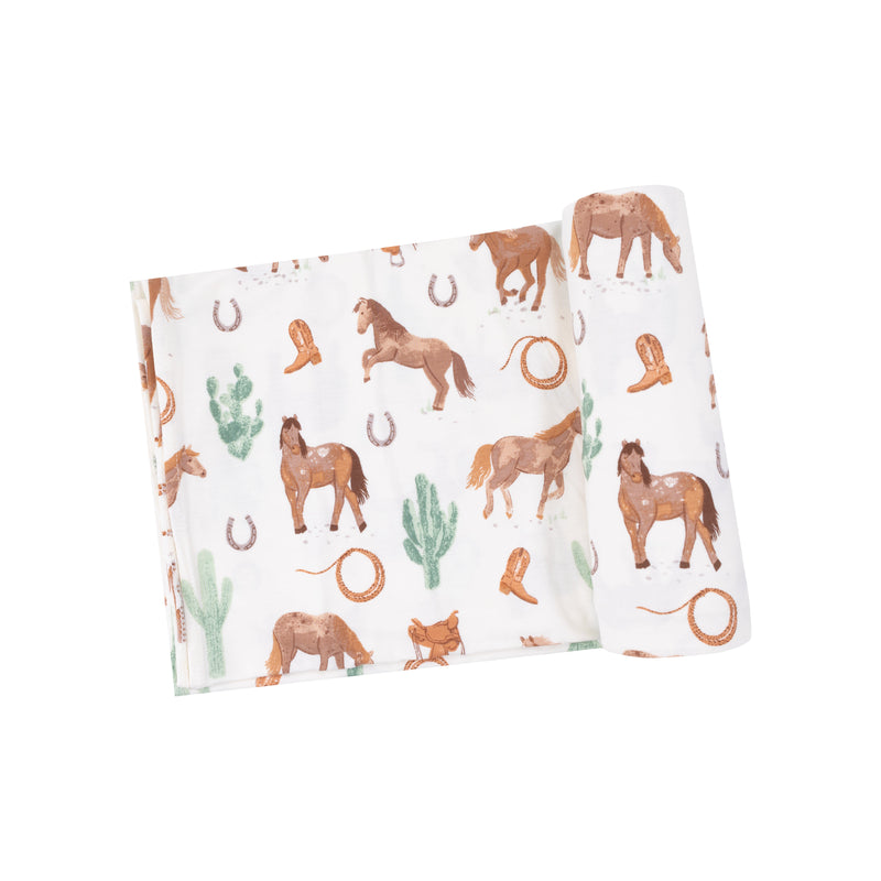 Bamboo Jersey Swaddle Blankets - Prints