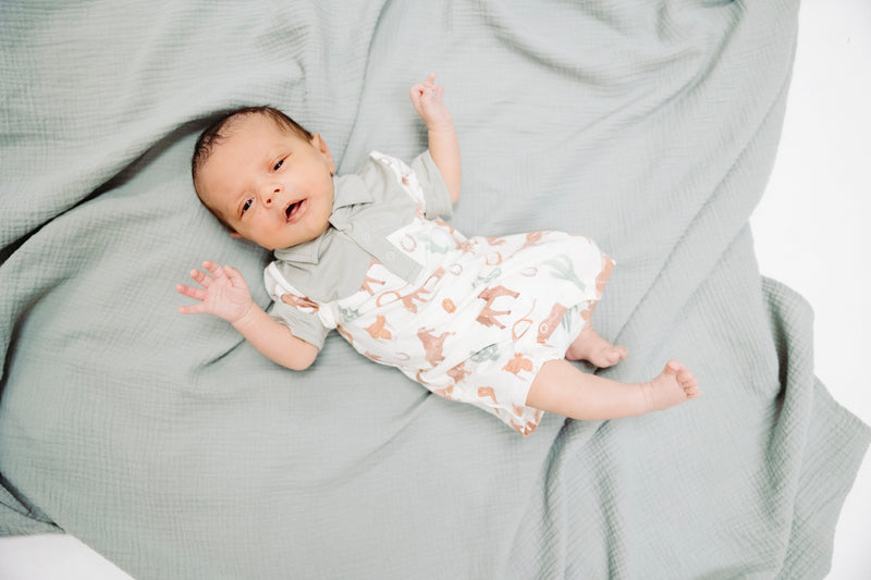 Cowboy Shortie Romper