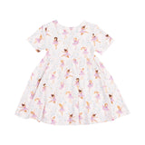 Short Sleeve Twirly Sundress