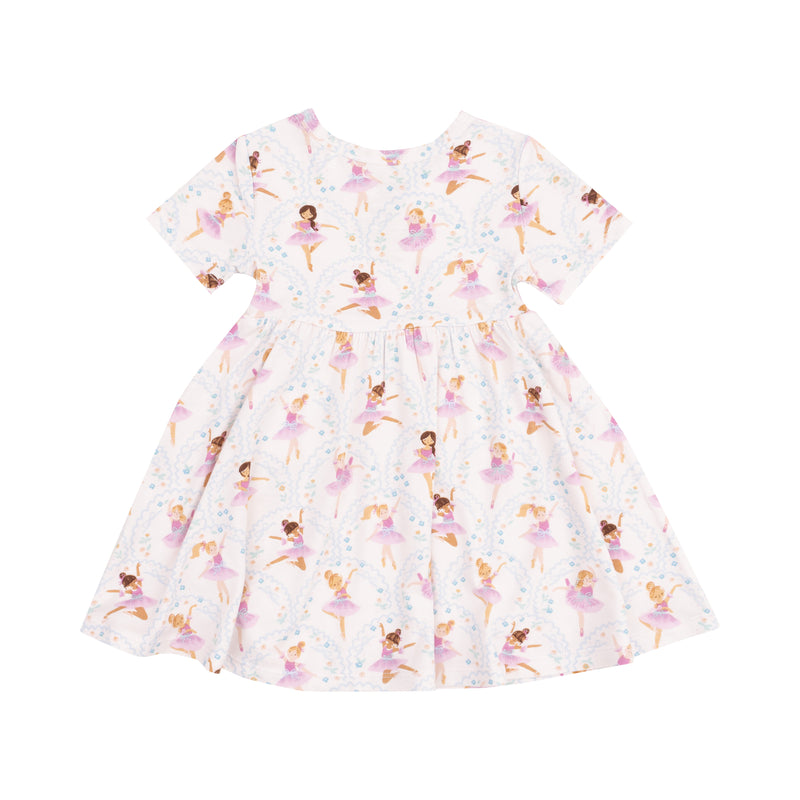 Short Sleeve Twirly Sundress