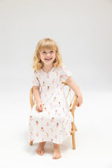 Short Sleeve Twirly Sundress