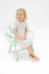 Short Sleeve Twirly Sundress