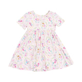 Short Sleeve Twirly Sundress