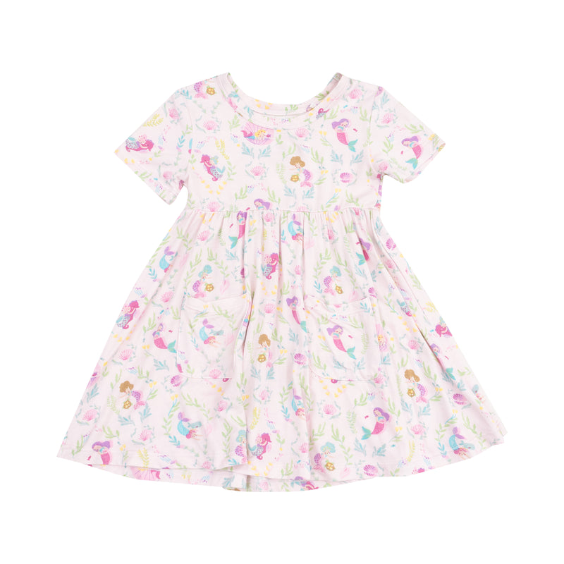 Short Sleeve Twirly Sundress