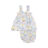 Ruffly Strap Top & Bloomer Set