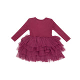 L/S Layered Tulle Dress