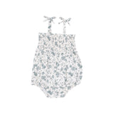 Tie Strap Smocked Bubble