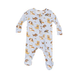 Zipper Footie - Animals