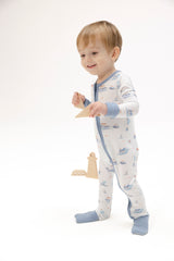 Nautical & Ocean Friends - Zipper Rompers