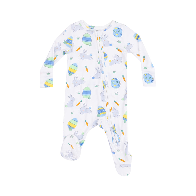 Easter Bunnies - Zipper Footie