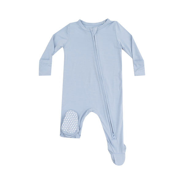 Zipper Footie - Solid Basics