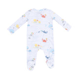 Nautical & Ocean Friends - Zipper Footies