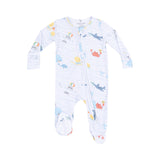 Nautical & Ocean Friends - Zipper Footies