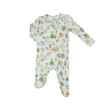 Zipper Footie - Holiday