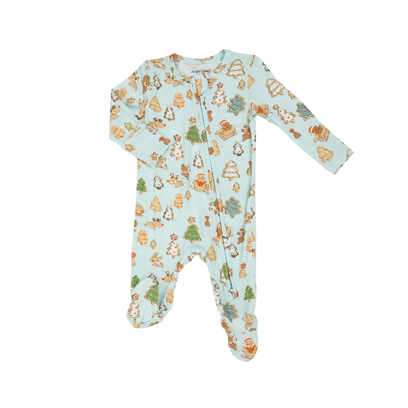 Zipper Footie - Holiday